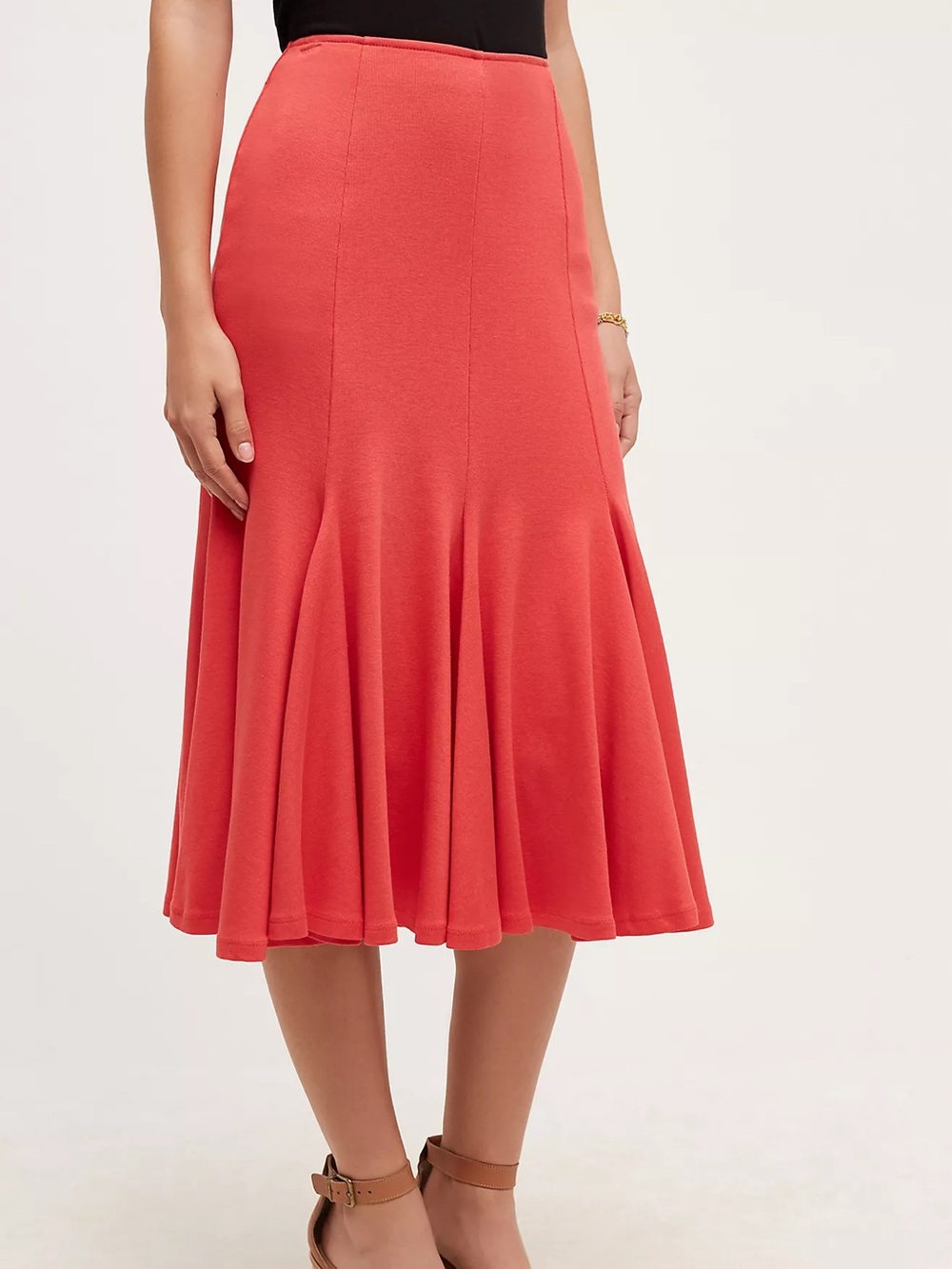 Anthropologie HD in Paris Knit Trumpet Skirt